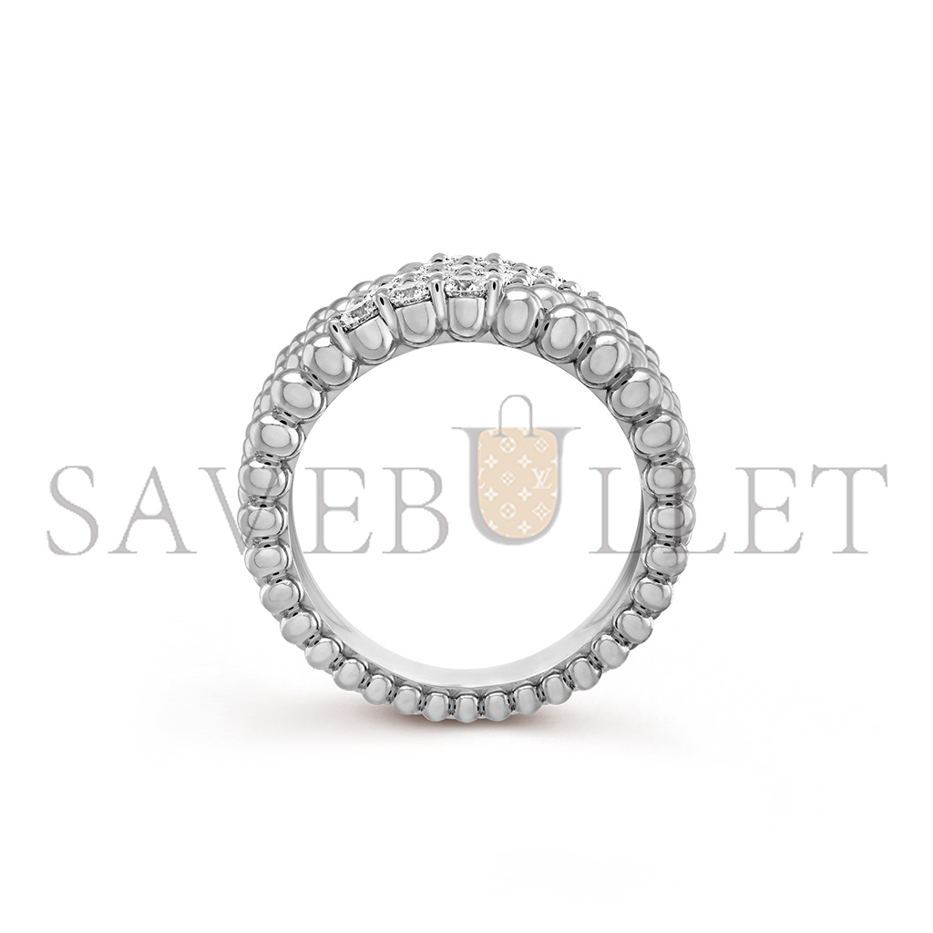 VAN CLEEF ARPELS PERLÉE DIAMONDS RING, 5 ROWS VCARP7UV00